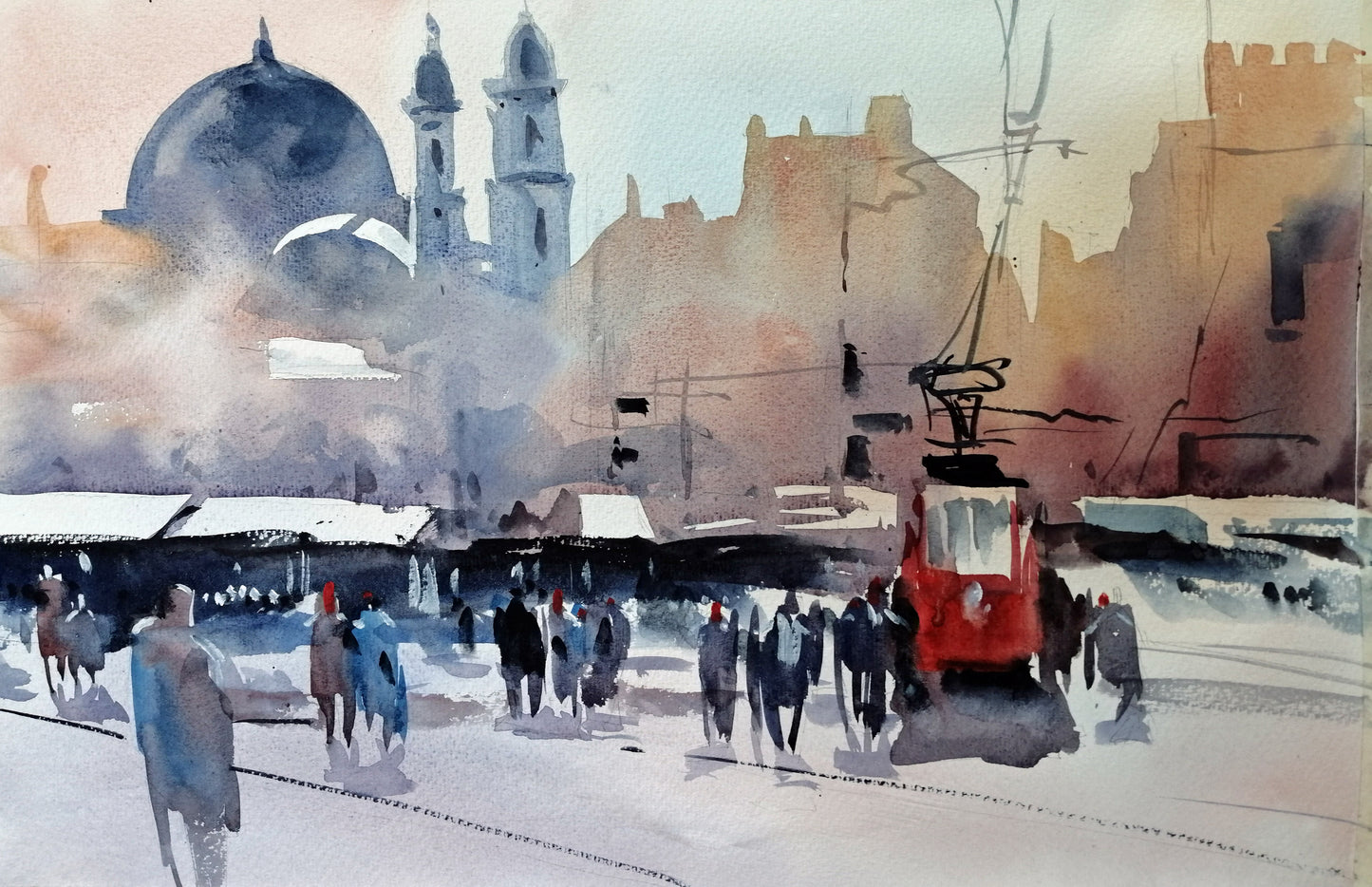 Market square, Istanbul