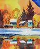 Winter Reflections - Small sketch (Version 6), inspired by Frank Francese